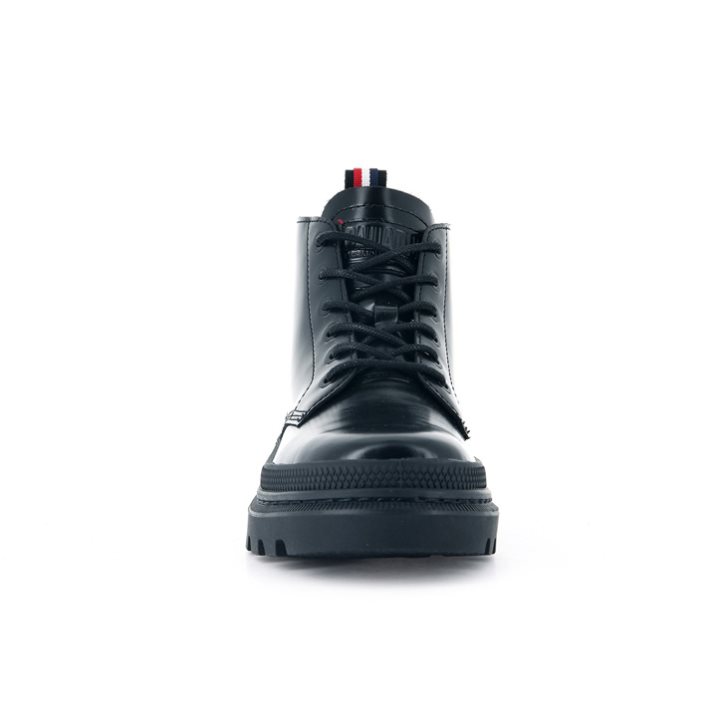 Bottes Palladium Pallatrooper Hi-1 Femme Noir | FR BIU245W